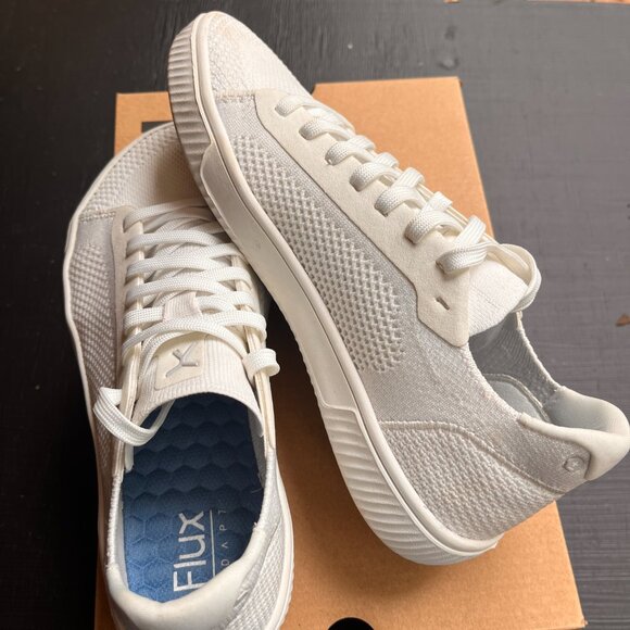 Flux Adapt Knit Trainer White M7 / W8.5 - Picture 9 of 10